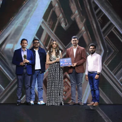 Economic Times Business Excellence Awards Bengaluru 2023 for Most Trusted Home Construction Company.